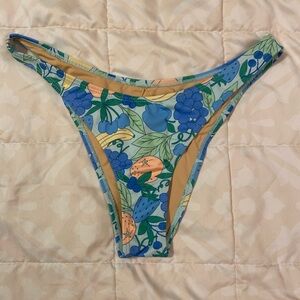 Cotton On Body Blue and Orange Bikini Bottom